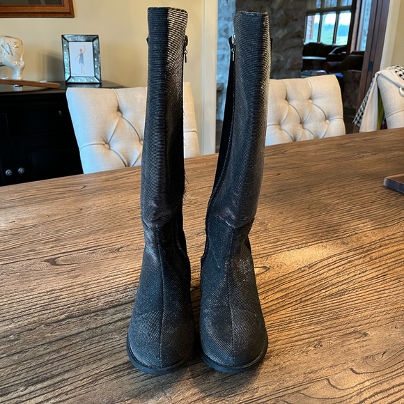 Stuart Weitzman Girls 5050 Shimmer Boots - Picture 6 of 9